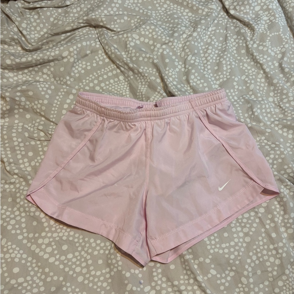 Nike Women's Light Pink Athletic Shorts